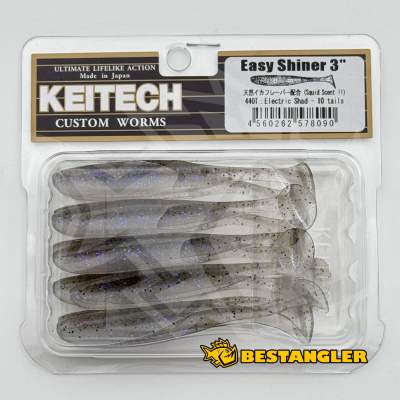 Keitech Easy Shiner 3" Electric Shad - #440