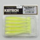 Keitech Easy Shiner 3" Chartreuse Shad - CT#13