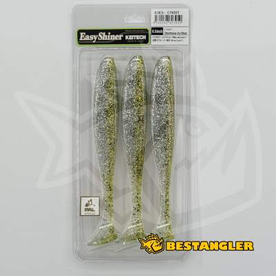 Keitech Easy Shiner 6.5" Chartreuse Ice Shad - CT#28