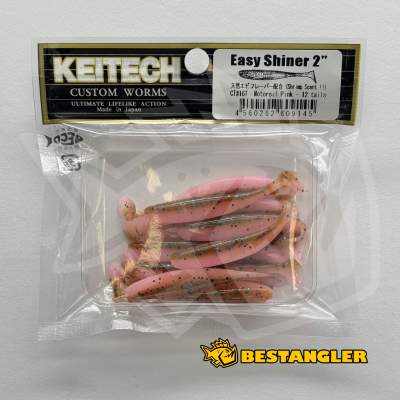 Keitech Easy Shiner 2" Motoroil / Pink - CT#16