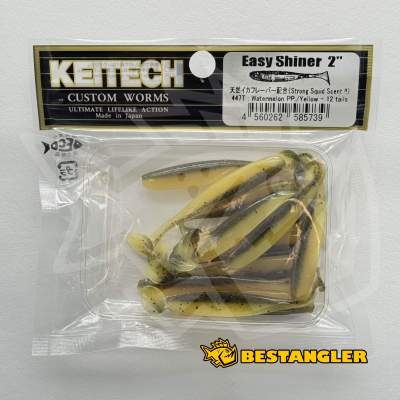 Keitech Easy Shiner 2" Watermelon PP. / Yellow - #447