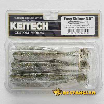 Keitech Easy Shiner 3.5" Silver Flash Minnow - #416
