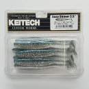 Keitech Easy Shiner 3.5" Hasu (Silver Shiner) - #431