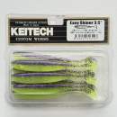 Keitech Easy Shiner 3.5" Purple Chartreuse - BA#03