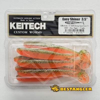 Keitech Easy Shiner 3.5" Fire Tiger - #449