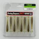 Keitech FAT Swing Impact 2.8" Green Pumpkin Chartreuse - #401