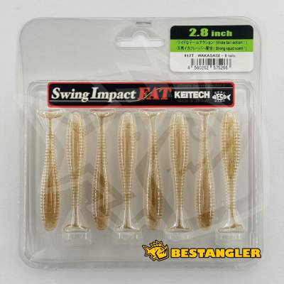 Keitech FAT Swing Impact 2.8" Wakasagi - #412
