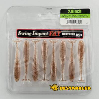 Keitech FAT Swing Impact 2.8" Natural Craw - CT#04