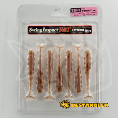 Keitech FAT Swing Impact 3.3" Natural Craw - CT#04