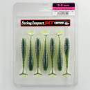 Keitech FAT Swing Impact 3.3" Chartreuse Thunder - CT#12