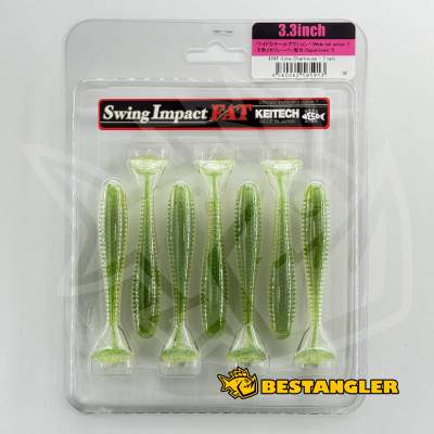 Keitech FAT Swing Impact 3.3" Lime / Chartreuse - #424