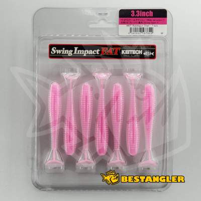 Keitech FAT Swing Impact 3.3" Bubblegum Shad - #442