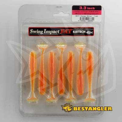 Keitech FAT Swing Impact 3.3" Orange Shiner - #441