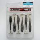 Keitech FAT Swing Impact 3.8" Green Pumpkin PP. - #101