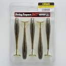 Keitech FAT Swing Impact 4.8" Green Pumpkin Chartreuse - #401