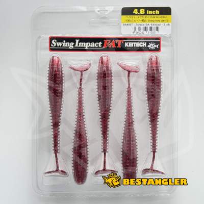 Keitech FAT Swing Impact 4.8" Zombie - BA#05