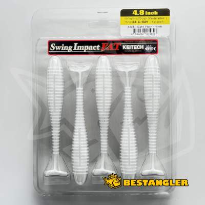 Keitech FAT Swing Impact 4.8" Sight Flash - #422