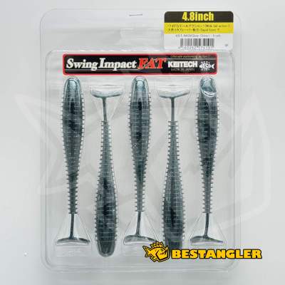 Keitech FAT Swing Impact 4.8" Hasu (Silver Shiner) - #431