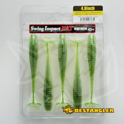 Keitech FAT Swing Impact 4.8" Lime / Chartreuse - #424