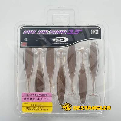O.S.P DoLive Shad 3.5" T.N.Smoke Lady TW158