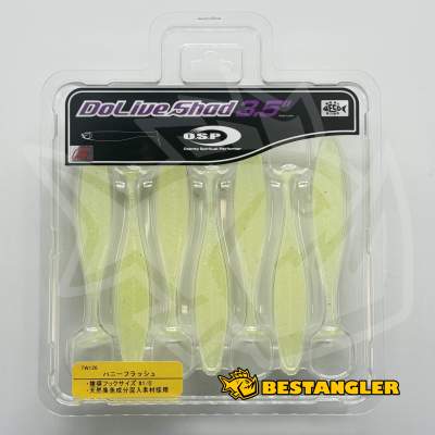 O.S.P DoLive Shad 3.5" Honey Flash TW126