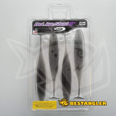 O.S.P DoLive Shad 6" Soft Shell Smoke TW102