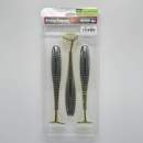 Keitech FAT Swing Impact 6.8" Green Pumpkin Chartreuse - #401