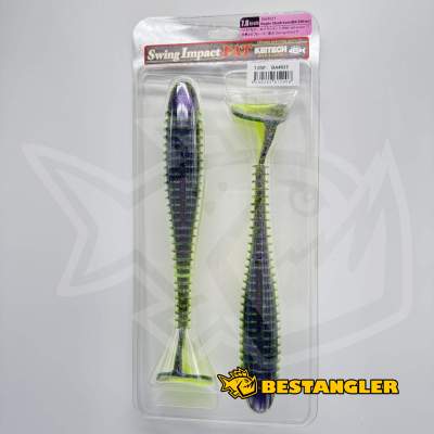 Keitech FAT Swing Impact 7.8" Purple Chartreuse - BA#03