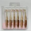 Sawamura One Up Shad Slim 4" #089 Tinsel Brown