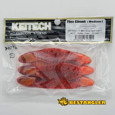 Keitech Flex Chunk Medium Delta Craw - #407