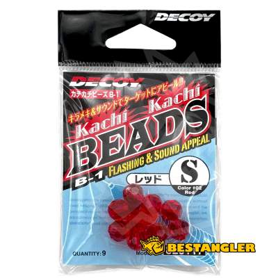 DECOY B-1 Kachi Kachi Beads #02 Red