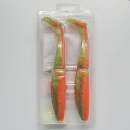 Sawamura One Up Shad 10" PIKE LTD #076 Orange Green