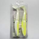 Sawamura One Up Shad 10" PIKE LTD #147 White Chart