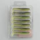 Sawamura One Up Shad 3" #136 Green Pumpkin Chart