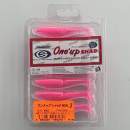 Sawamura One Up Shad 3" #083 Pink Back Glitter Belly
