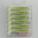 Sawamura One Up Shad 4" #086 Apple Green Chart