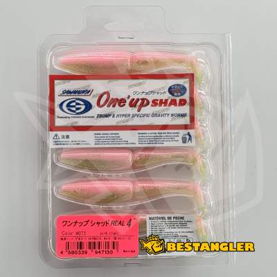 Sawamura One Up Shad 4" #073 Pink Chart