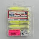 Sawamura One Up Shad 4" #147 White Chart