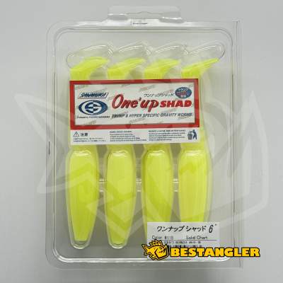 Sawamura One Up Shad 6" #118 Solid Chart