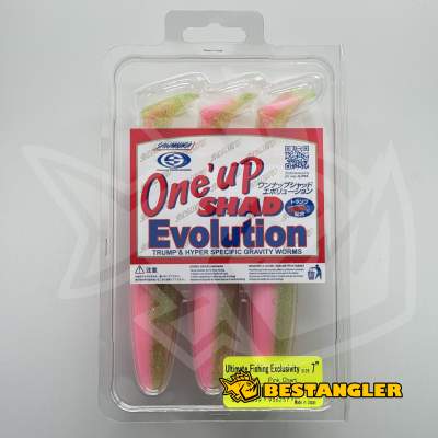Sawamura One Up Shad 7" #073 Pink Chart