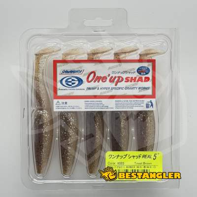 Sawamura One Up Shad 5" #089 Tinsel Brown