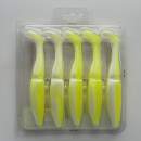 Sawamura One Up Shad 5" #147 White Chart
