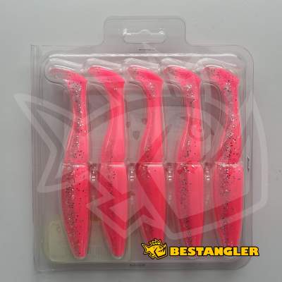 Sawamura One Up Shad 5" #083 Pink Back Glitter Belly