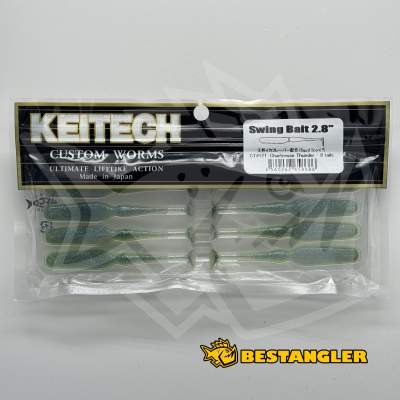 Keitech Swing Bait 2.8" Chartreuse Thunder - CT#12