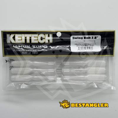 Keitech Swing Bait 2.8" Pearl White - #007
