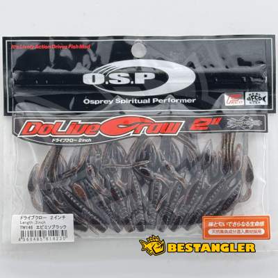 O.S.P DoLive Craw 2" Ebi Miso Black TW146