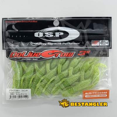 O.S.P DoLive Craw 3" Lime Chart W007