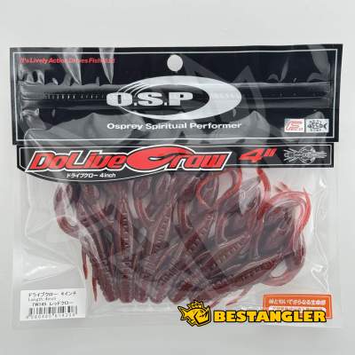 O.S.P DoLive Craw 4" Red Craw TW149