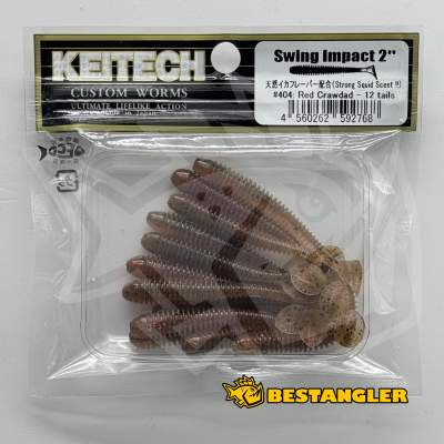 Keitech Swing Impact 2" Red Crawdad - #404