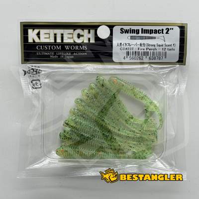 Keitech Swing Impact 2" Fire Perch - CT#23